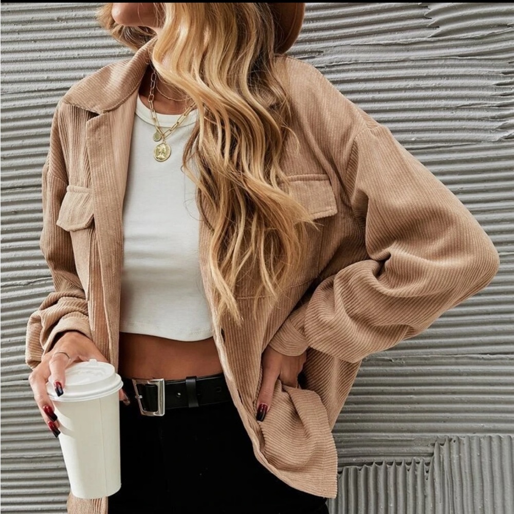Khaki Corduroy Jacket